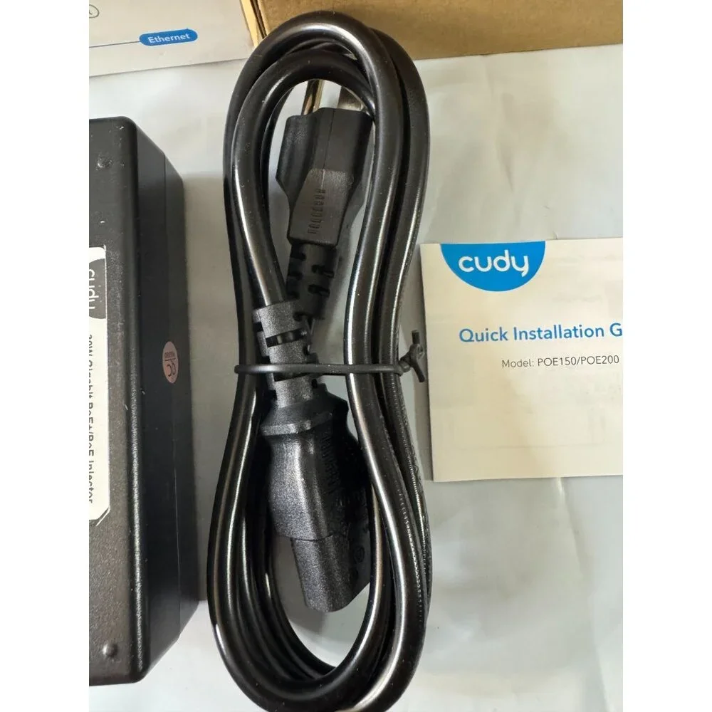Cudy 30W Gigabit POE/POE+ Injector IEEE802.3at/af Compliant Model POE200